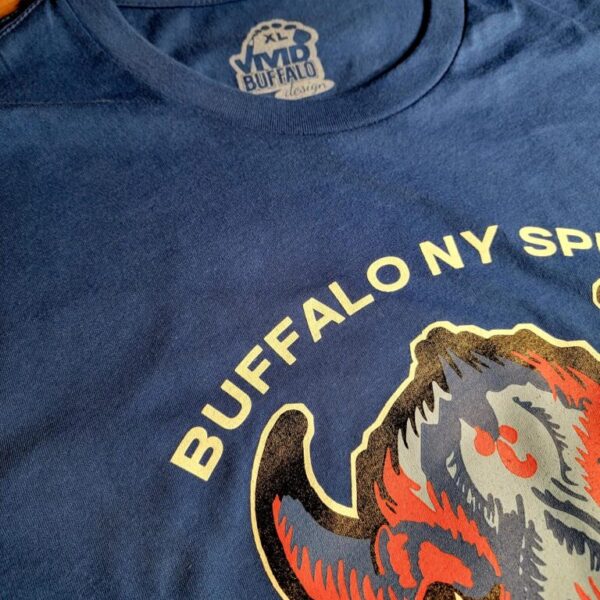 "Buffalo NY Spirit" Blue Tee
